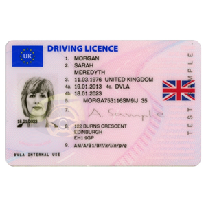Driving Licence Front